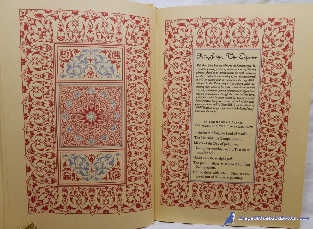 JEFFERY, ARTHUR (TRANSLATOR); ANGELO, VALENTI (DECORATIONS) - The Koran: Selected Suras