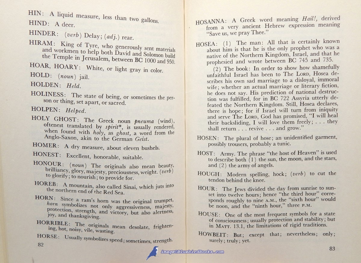JENKINS, HORACE CARROLL (COMPILER) - A Modern Dictionary of the Holy Bible (King James Version)