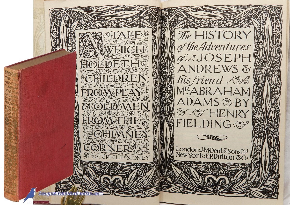 FIELDING, HENRY - The History of the Adventures of Joseph Andrews, and His Friend Mr. Abraham Adams (Everyman's Library #467)