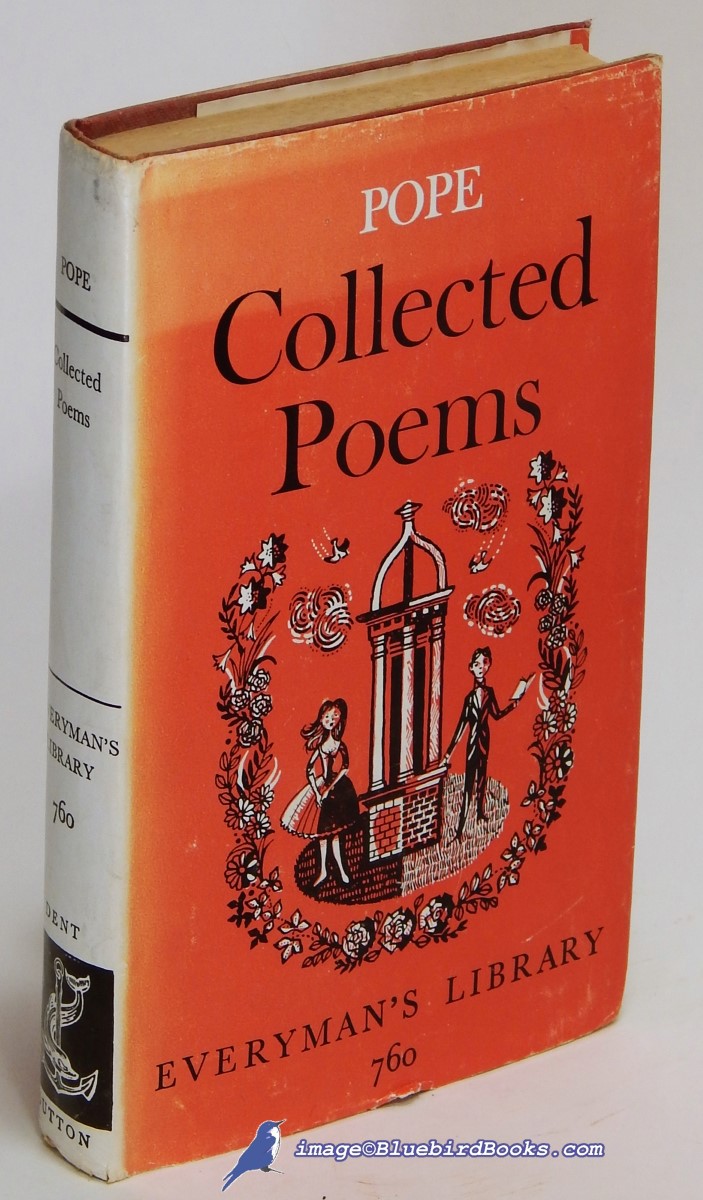 POPE, ALEXANDER - Alexander Pope's Collected Poems (Everyman Library #760)