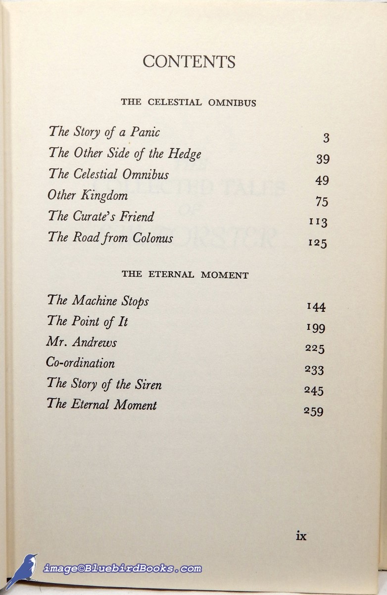 FORSTER, E. M - The Collected Tales of E.M. Forster (Modern Library First Edition, ML #385. 1)
