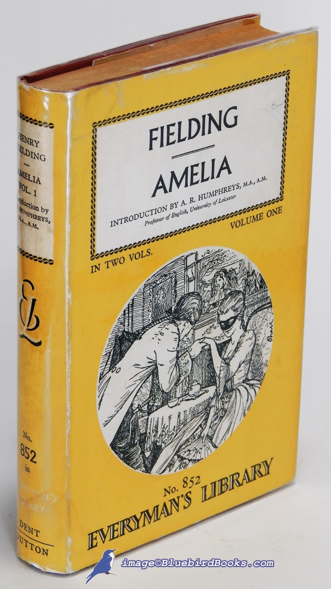 FIELDING, HENRY - Amelia, Volume One Only (of Two) (Everyman's Library #852)