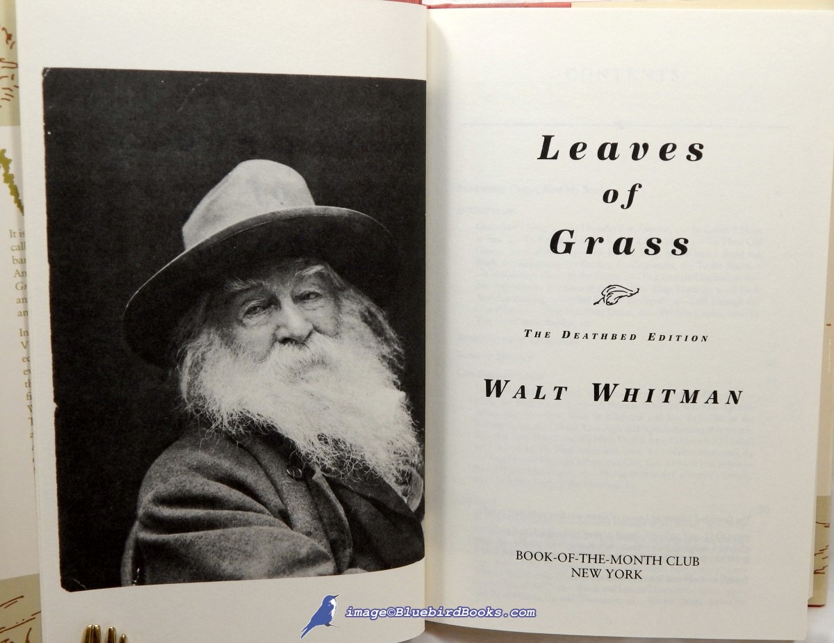 WHITMAN, WALT - Leaves of Grass: The Deathbed Edition