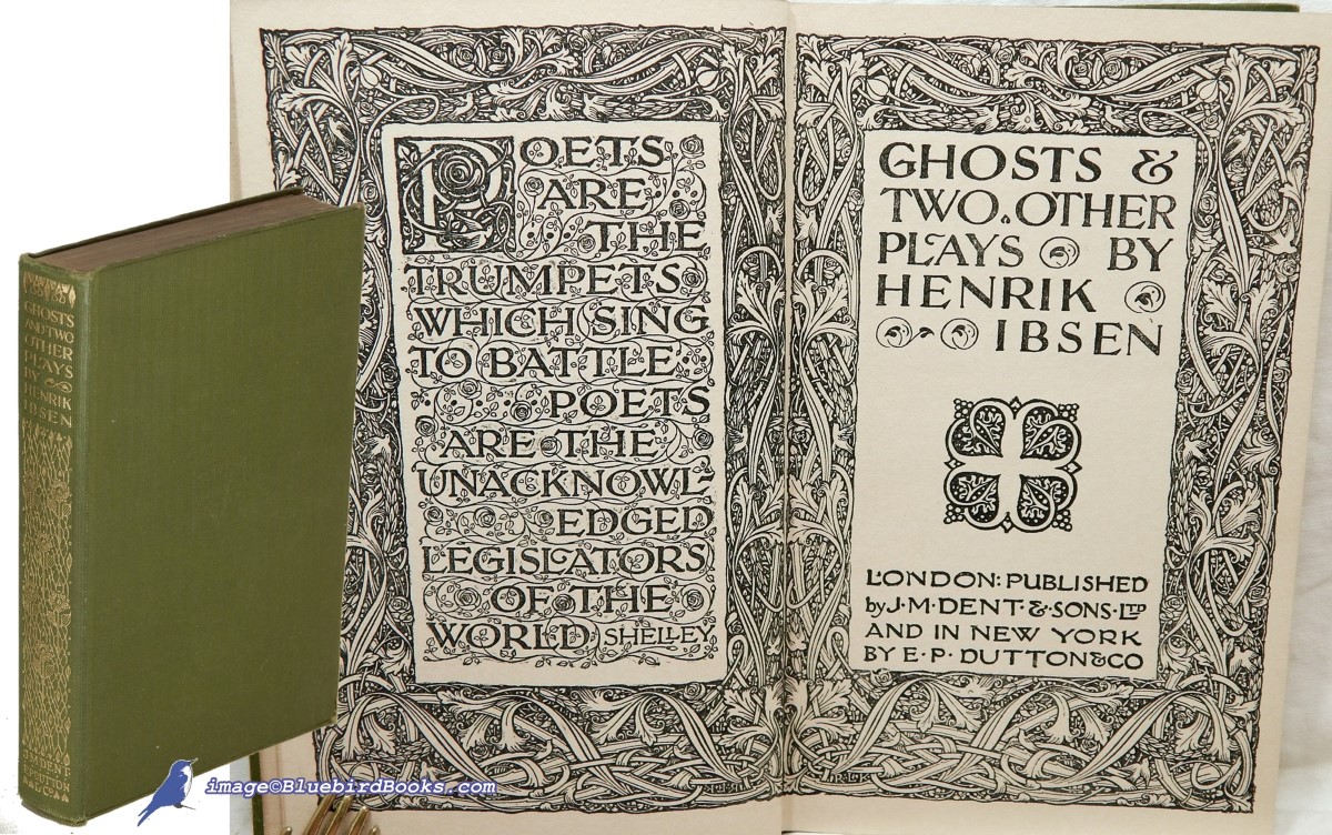 IBSEN, HENRIK - Ghosts & Two Other Plays by Henrik Ibsen (Everyman's Library #552)
