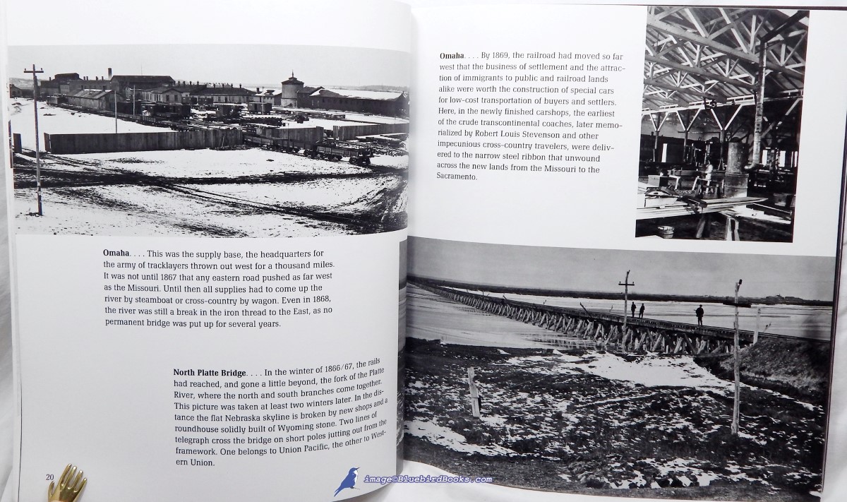 RUSSELL, ANDREW J. (PHOTOS); COMBS, BARRY (TEXT) - Westward to Promontory: Building the Union Pacific Across the Plains and Mountains, a Pictorial Documentary