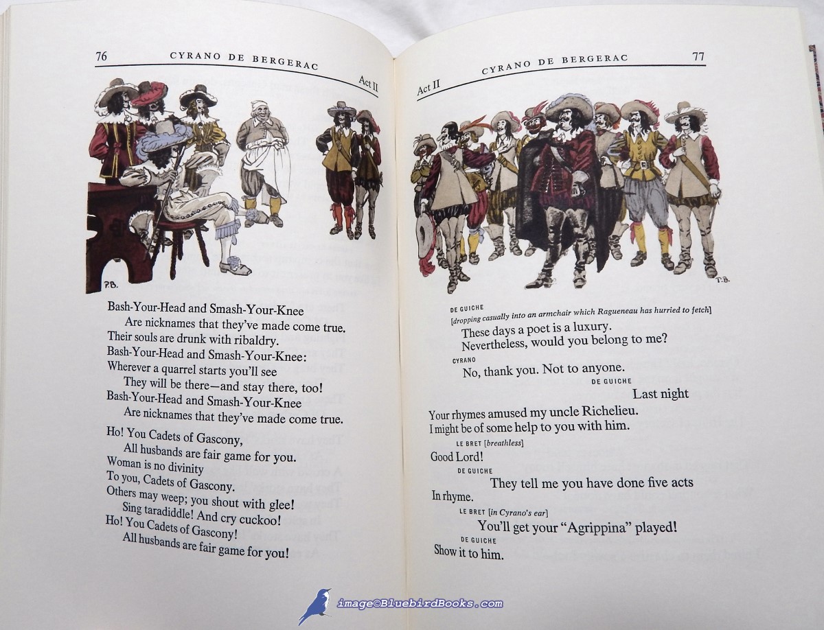 ROSTAND, EDMOND (AUTHOR); BRISSAUD, PIERRE (ILLUSTRATIONS) - Cyrano de Bergerac: A Heroic Comedy in 5 Acts