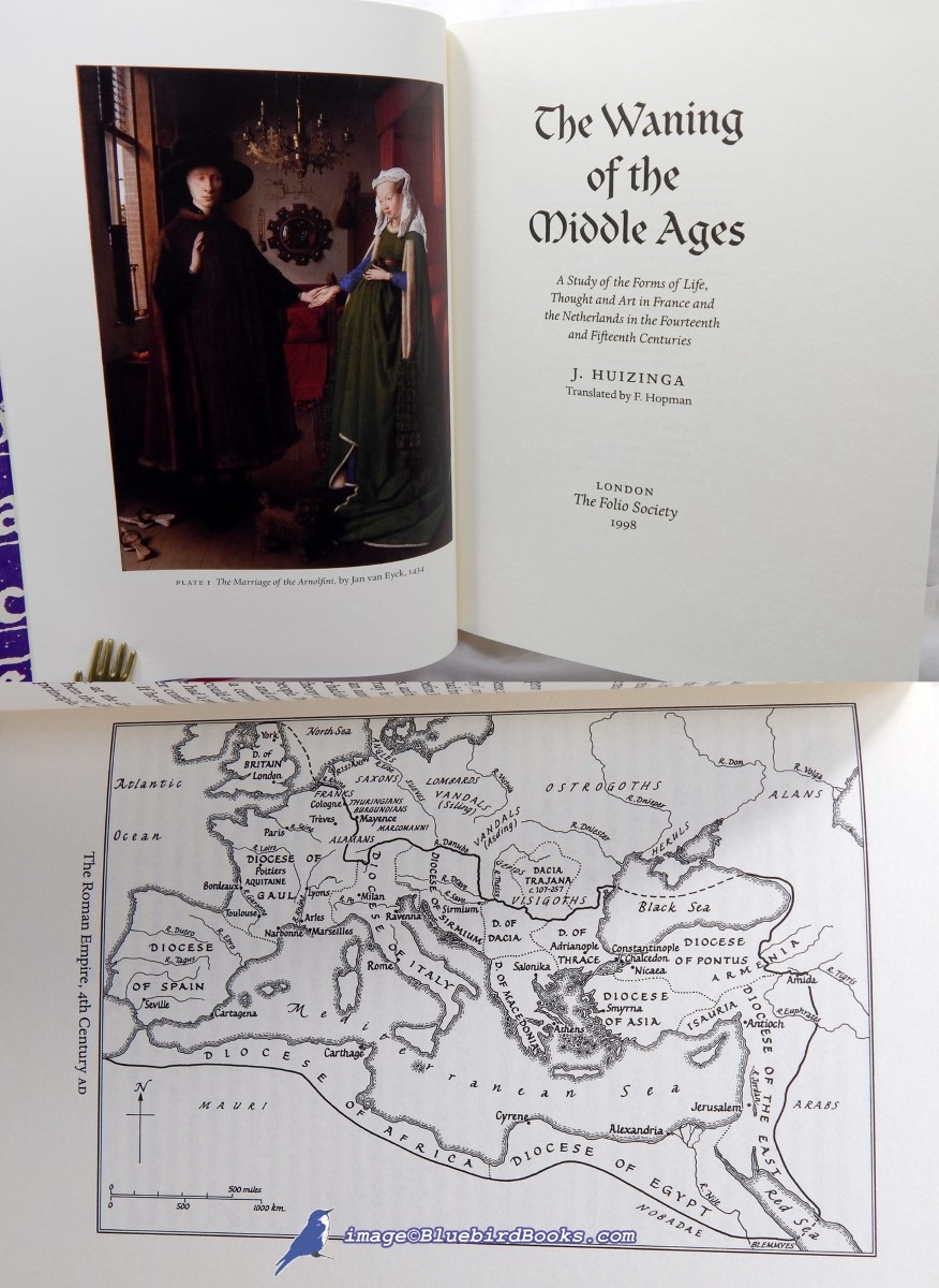 MOSS, H. ST. L. B.; BARRACLOUGH, GEOFFREY; SOUTHERN, R. W.; MUNDY, JOHN H.; HUIZINGA, J. - The Story of the Middle Ages (Five-Volume Folio Society Set)