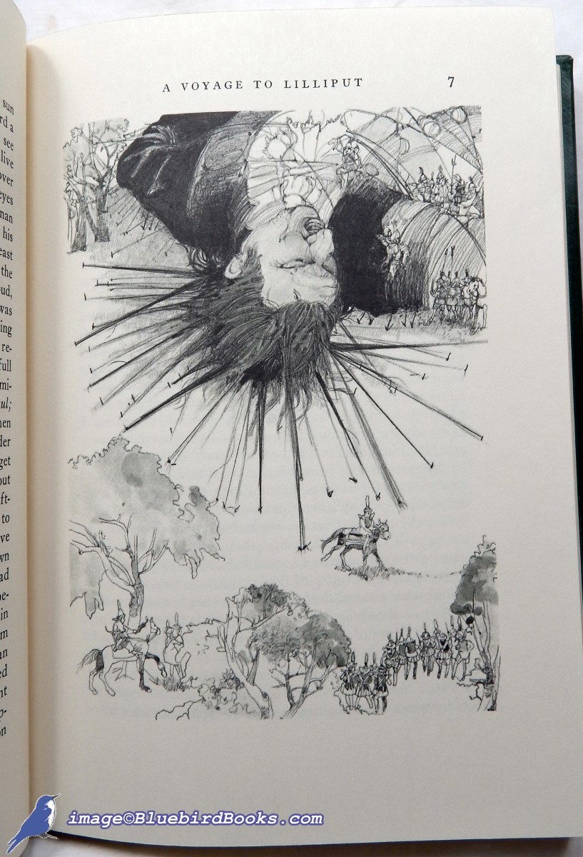 SWIFT, JONATHAN - Gulliver's Travels (Franklin Library Collected Stories of the World's Greatest Writers Series)