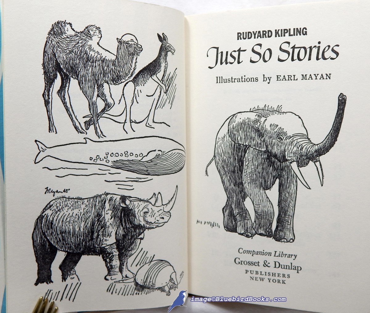CLEMENS, SAMUEL (MARK TWAIN); KIPLING, RUDYARD - The Prince and the Pauper -and- Just So Stories (Companion Library Series)