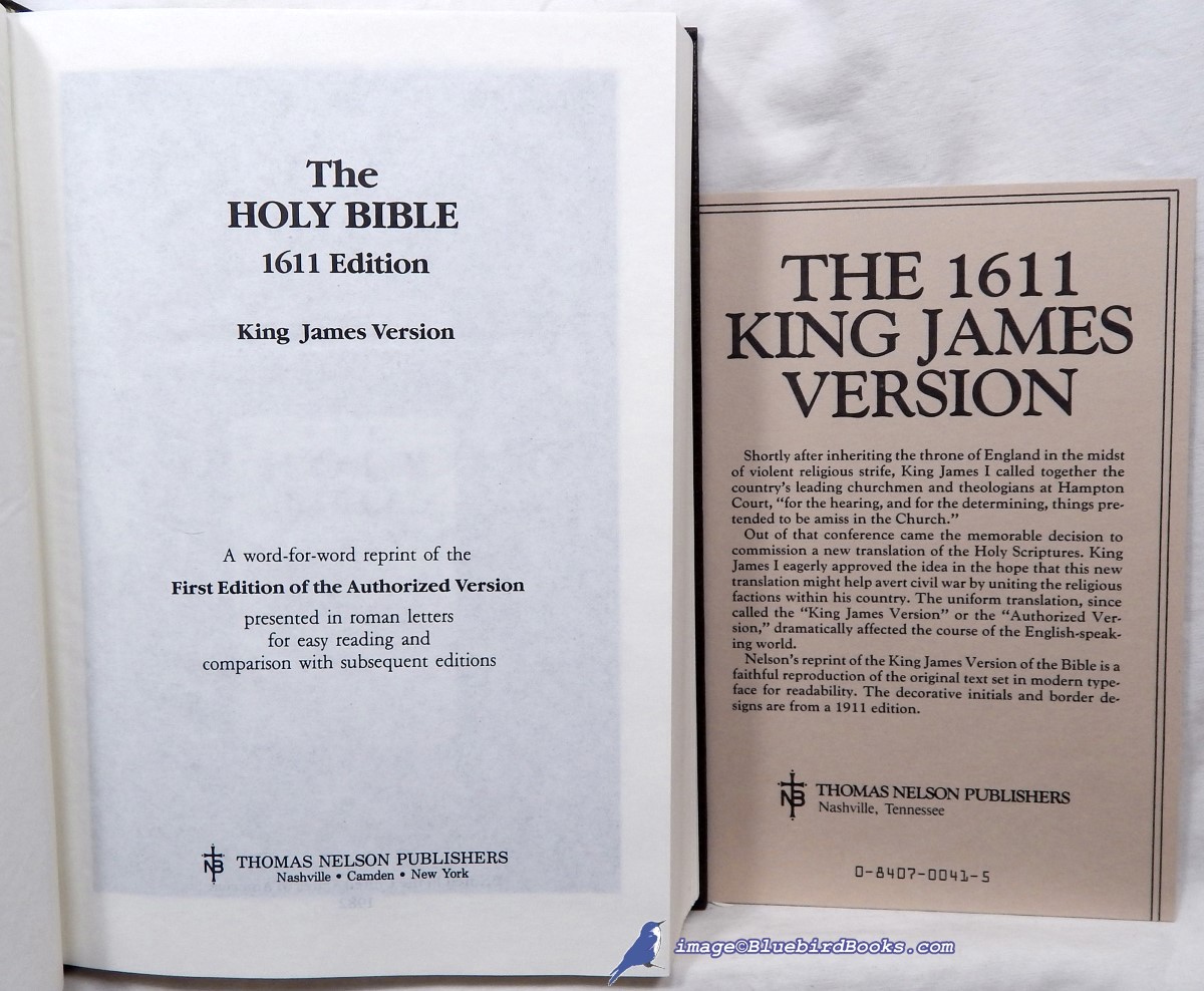 Holy Bible: 1611 King James Version -and- Holy Bible: The