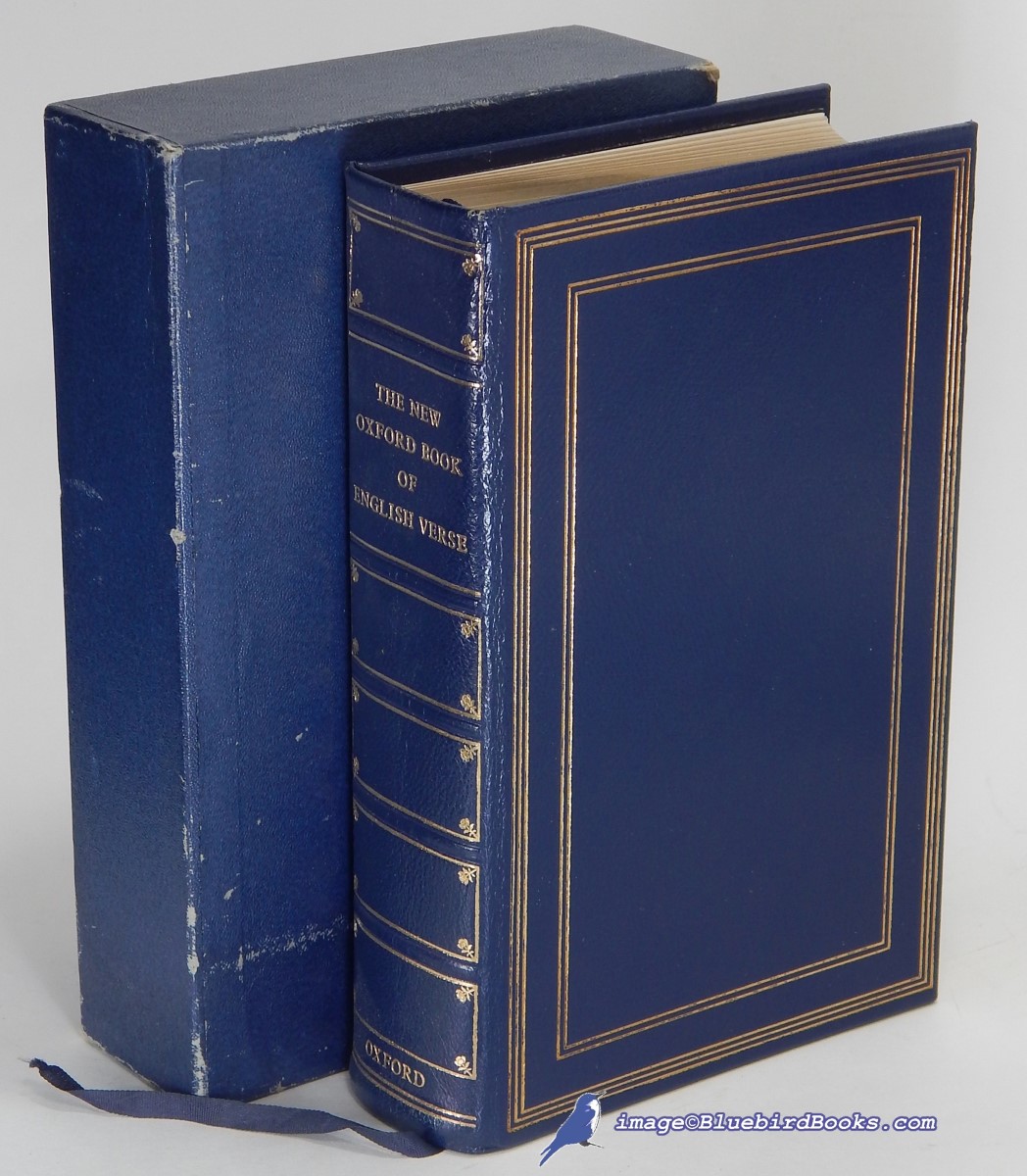 The New Oxford Book of English Verse, 1250-1950 (Deluxe leatherbound edition in slipcase)