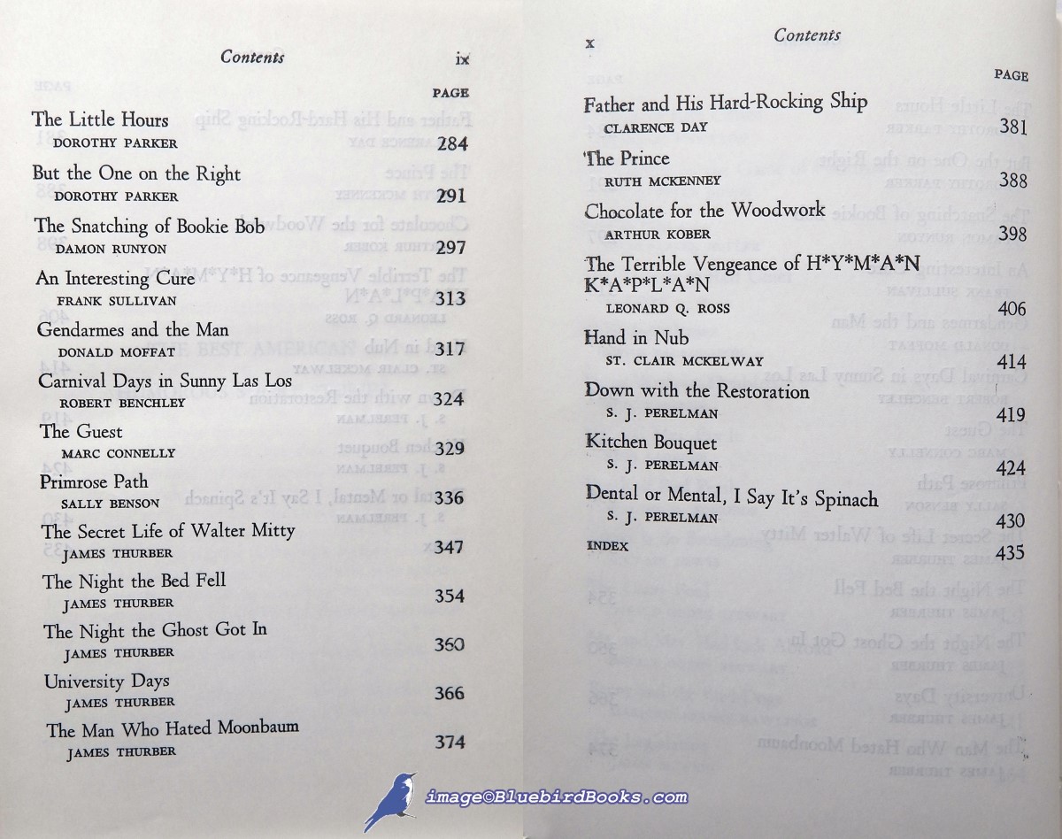 LINSCOTT, ROBERT N. (EDITOR) - The Best American Humorous Short Stories (Modern Library #87. 2)