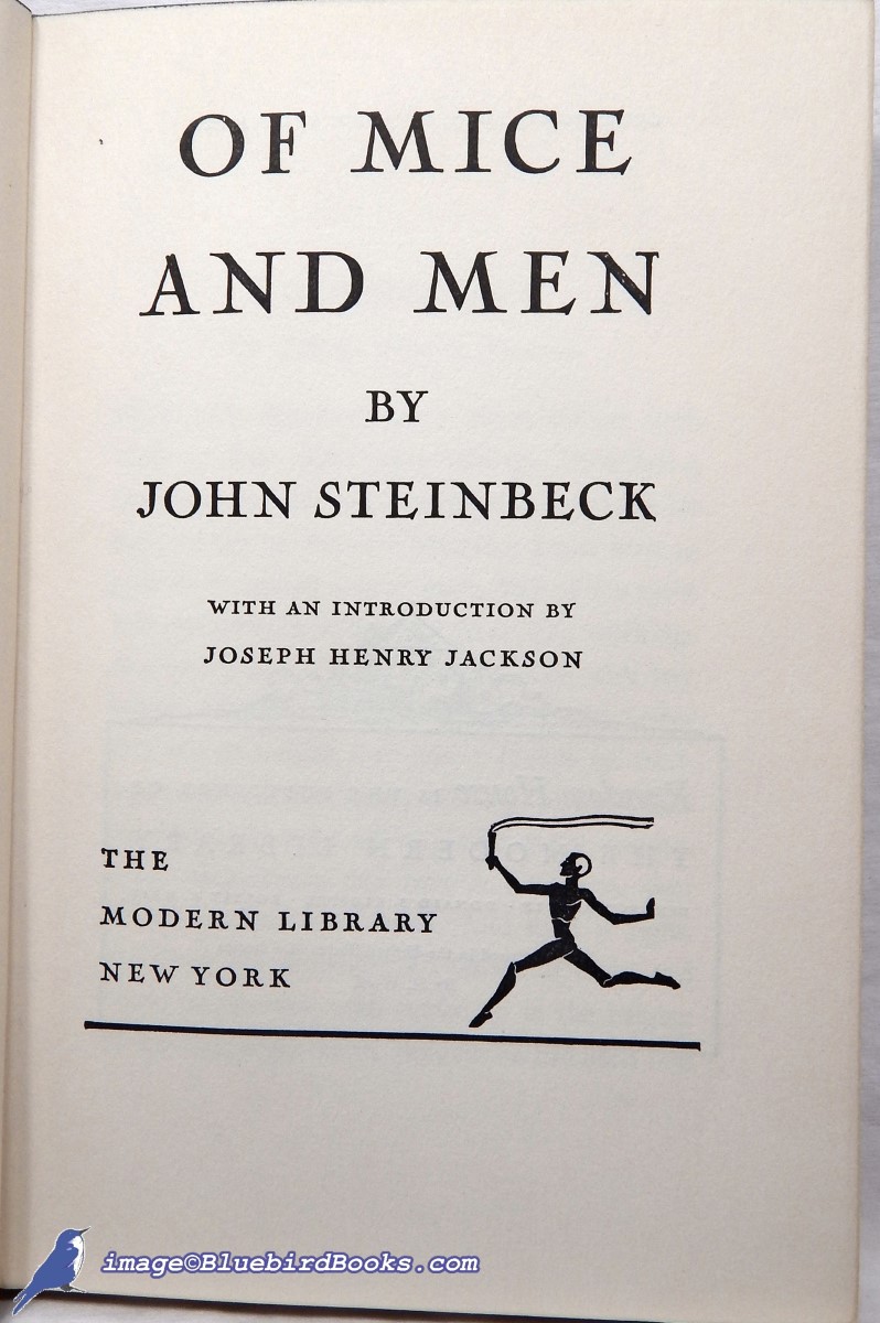 STEINBECK, JOHN - Of Mice and Men (Modern Library #29. 2)