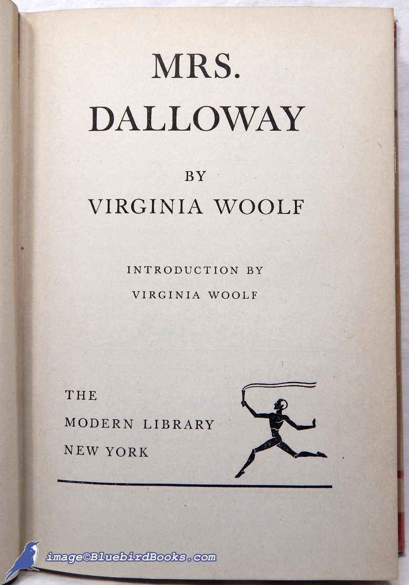 WOOLF, VIRGINIA - Mrs. Dalloway (Modern Library #96. 2)