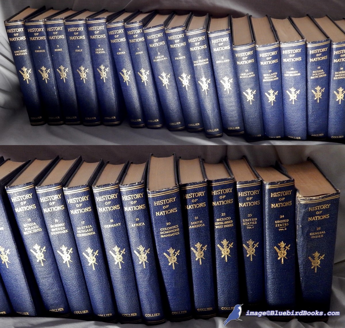 The History of Nations (complete 25-volume set)