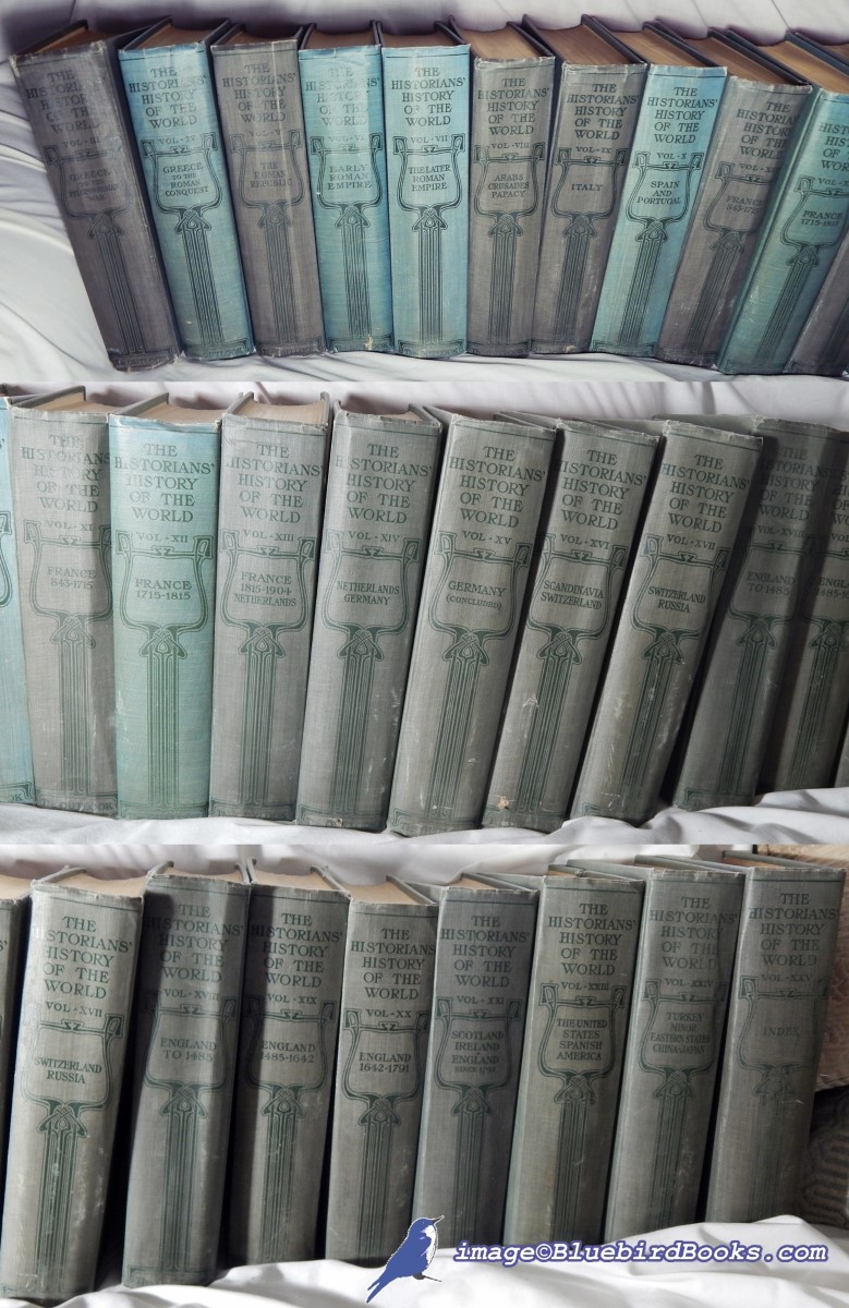 The Historians' History of the World (22 volume set, of the original 25)
