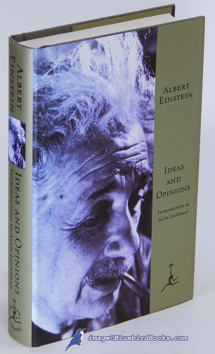 Ideas and Opinions: Based on Mein Weltbilt and Other Sources (Modern Library ISBN series)