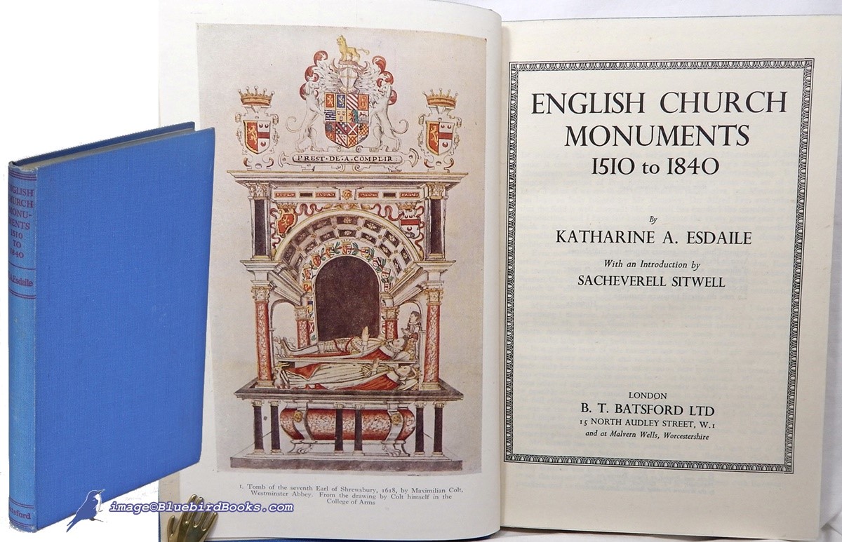 English Church Monuments 1510 to 1840
