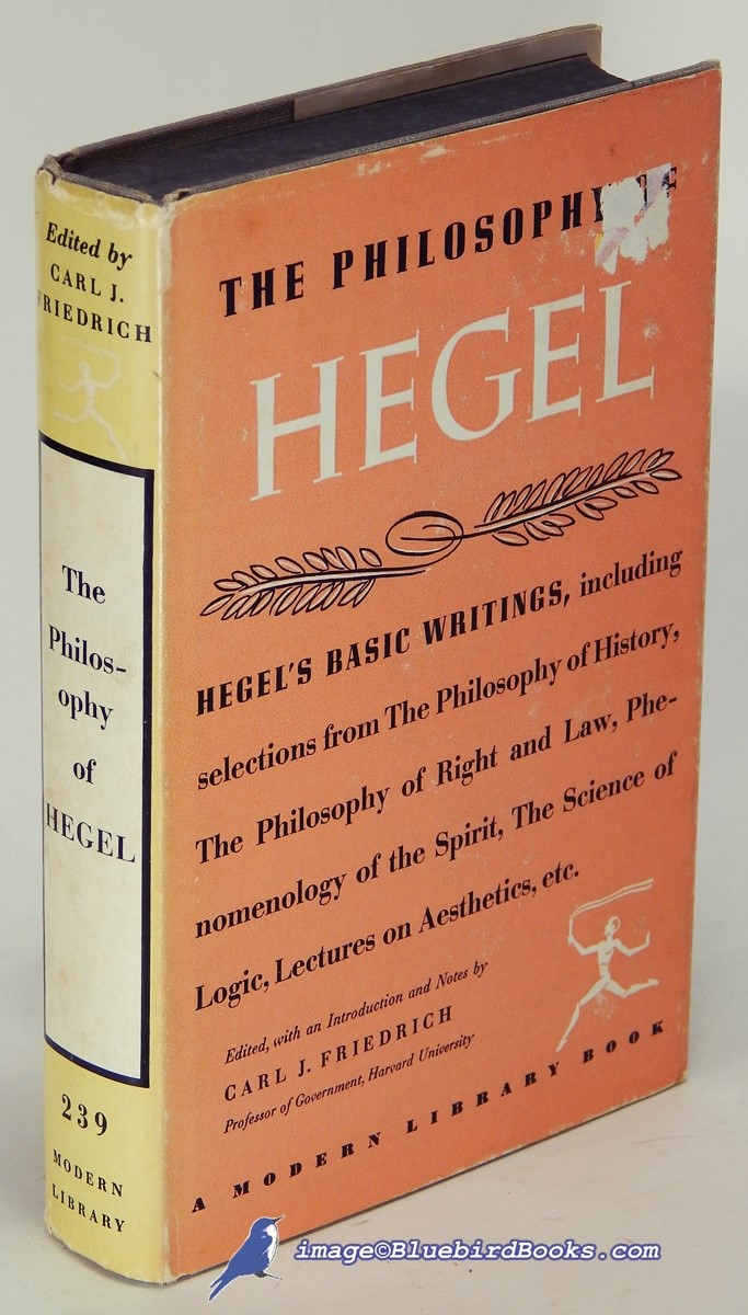 Image for The Philosophy of Hegel (Modern Library #239.2) The Philosophy of Hegel (Modern Library #239.2)