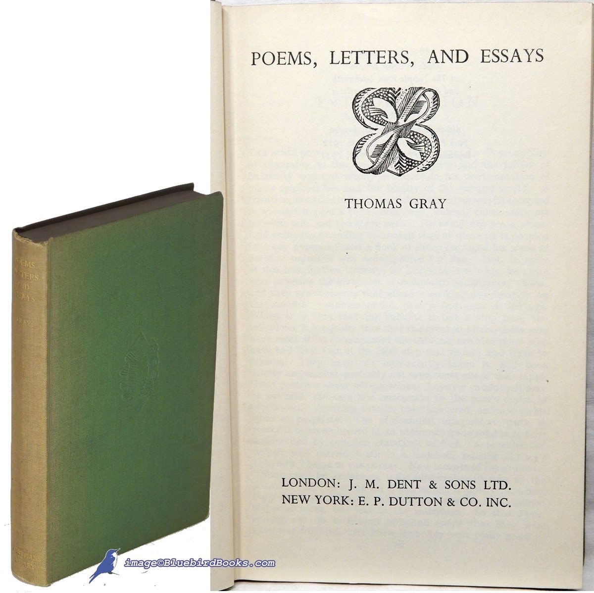 Poems, Select Letters and Essays of Thomas Gray (Everyman's Library #628)