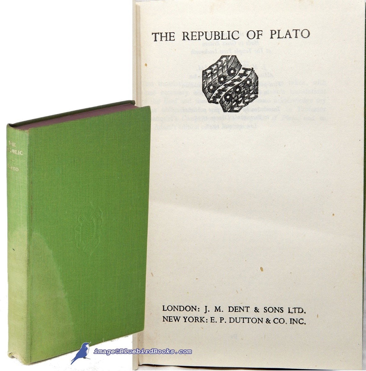 The Republic of Plato: In the Lindsay translation (Everyman's Library #64)