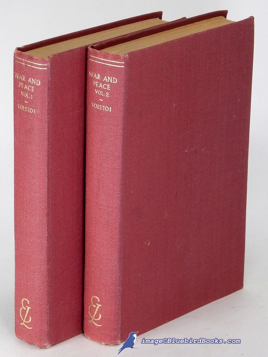 War and Peace (Volumes 1 & 2 only, of 3) (Everyman's Library #525 & 526)
