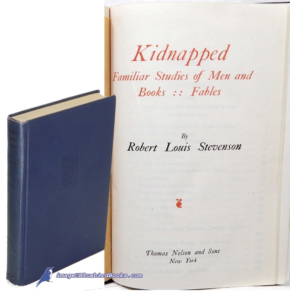 Kidnapped, Familiar Studies of Men and Books, Fables (Volume II: New Century Library, The Works of Robert Louis Stevenson)