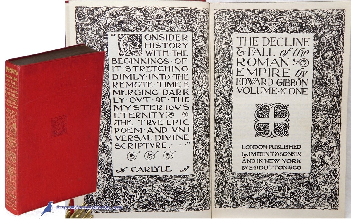 The Decline and Fall of the Roman Empire: Volume One only (of six) (Everyman's Library #434)