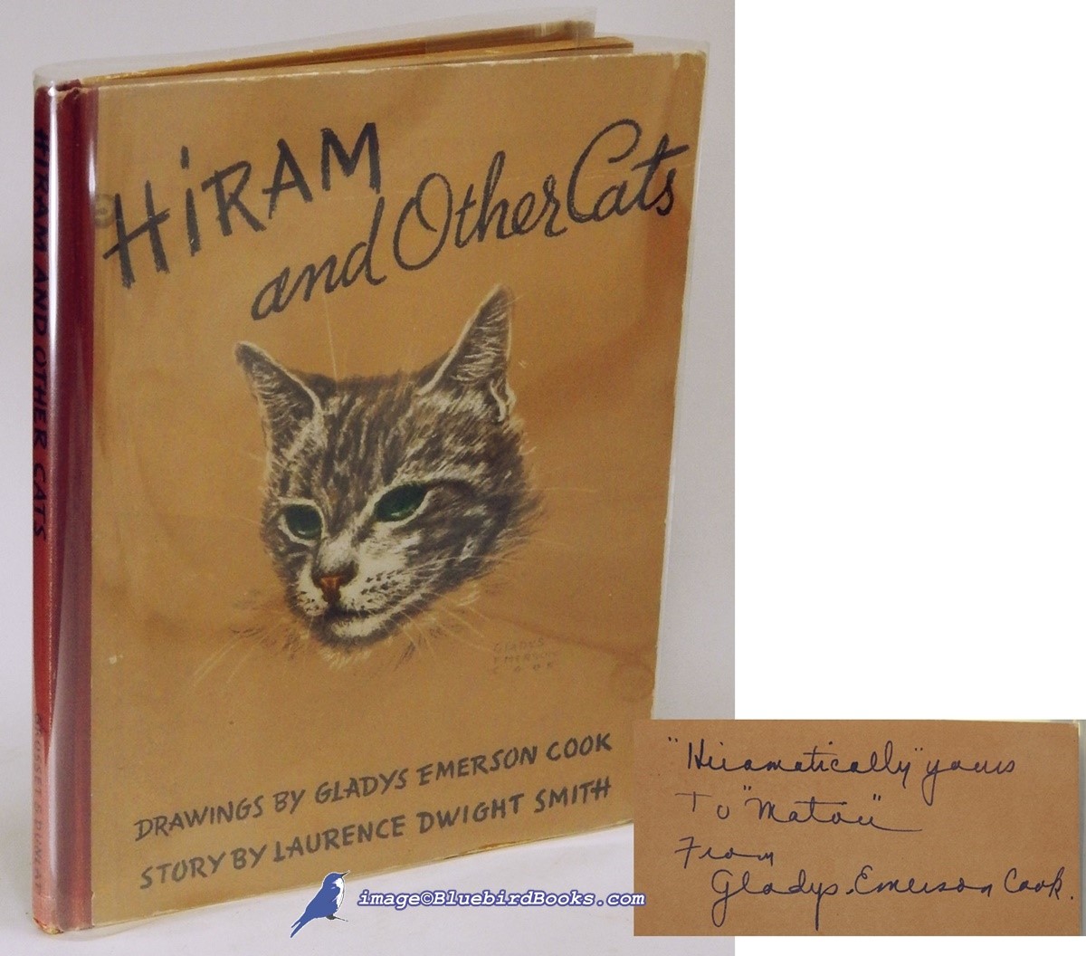 Image for Hiram and Other Cats (inscribed and signed by Gladys Emerson Cook) Hiram and Other Cats (inscribed and signed by Gladys Emerson Cook)