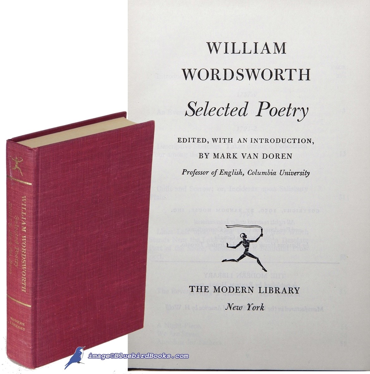 William Wordsworth: Selected Poetry; (Modern Library #268.1)