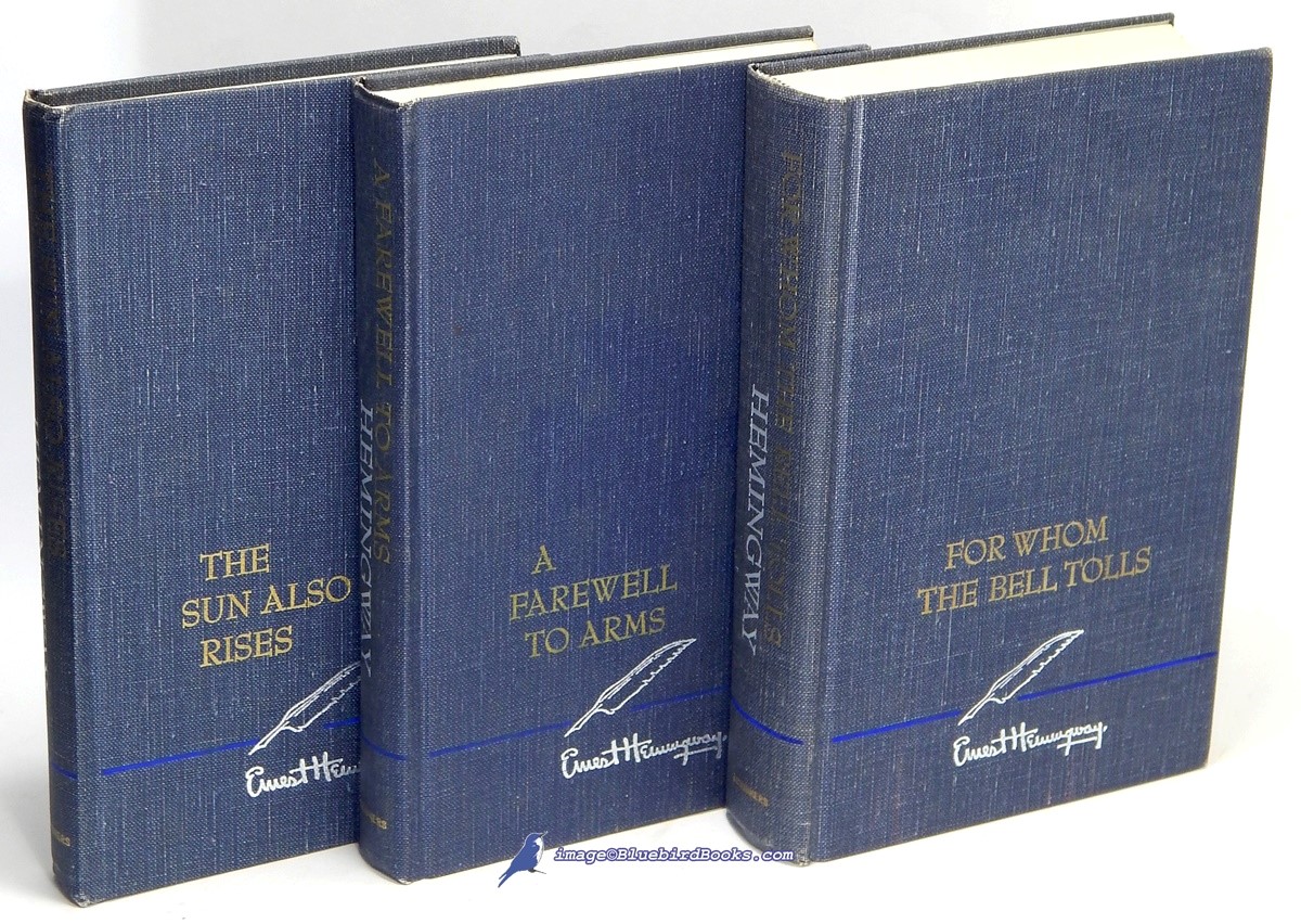 Three Essential Hemingway Works: The Sun Also Rises, A Farewell to Arms, For Whom the Bell Tolls (3 Volume Set)