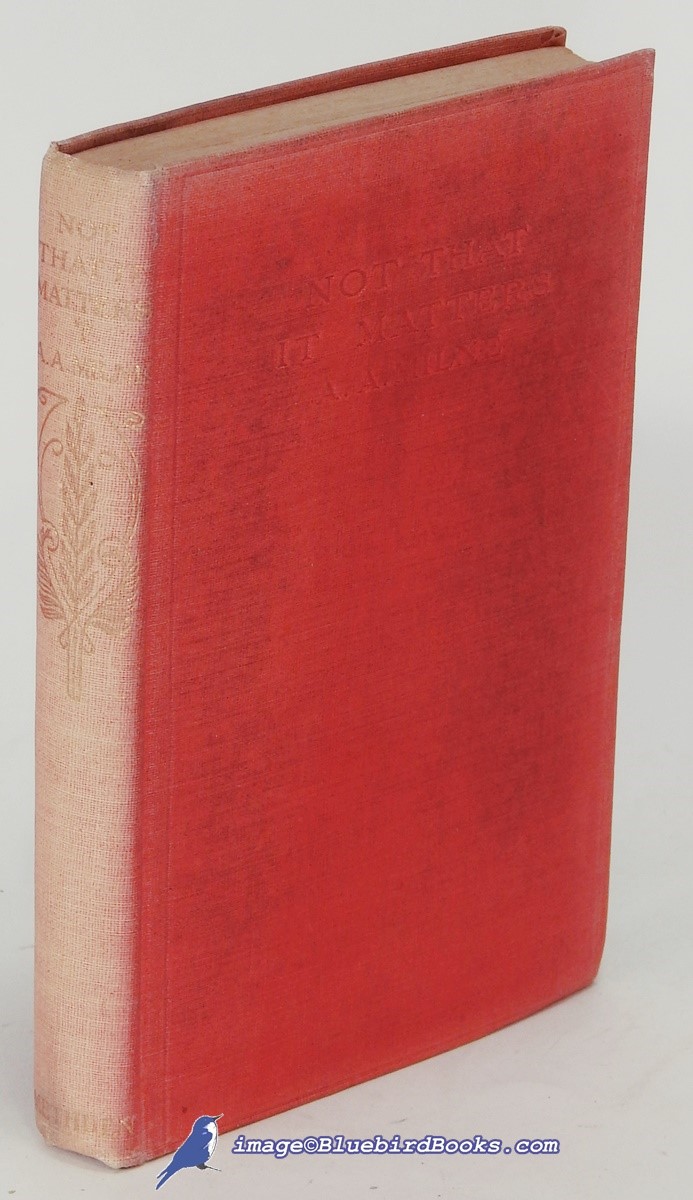Image for Not That It Matters, Third Edition Not That It Matters, Third Edition