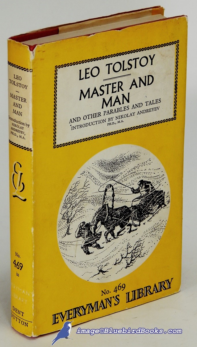 Image for Master and Man and Other Parables and Tales; (Everyman's Library #469) Master and Man and Other Parables and Tales; (Everyman's Library #469)