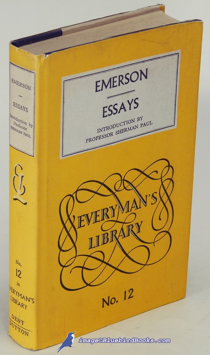 Emerson's Essays: [First and Second Series]; (Everyman's Library #12)