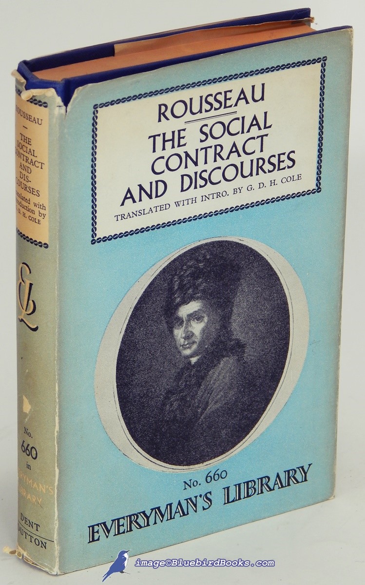 Image for The Social Contract and Discourses; (Everyman's Library #660) The Social Contract and Discourses; (Everyman's Library #660)