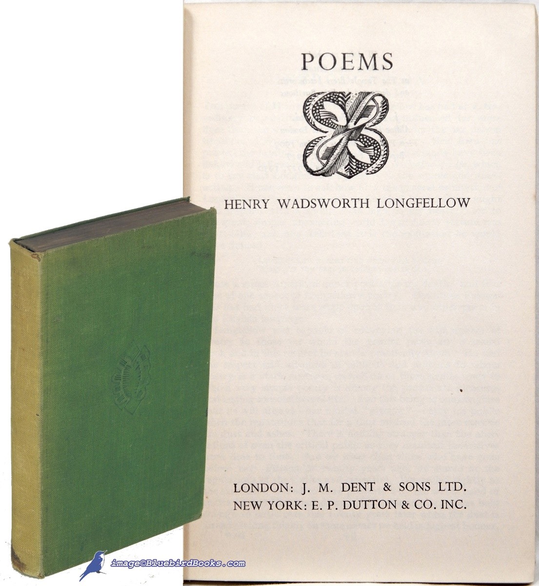 Image for Poems of Henry Wadsworth Longfellow; (Everyman's Library #382) Poems of Henry Wadsworth Longfellow; (Everyman's Library #382)