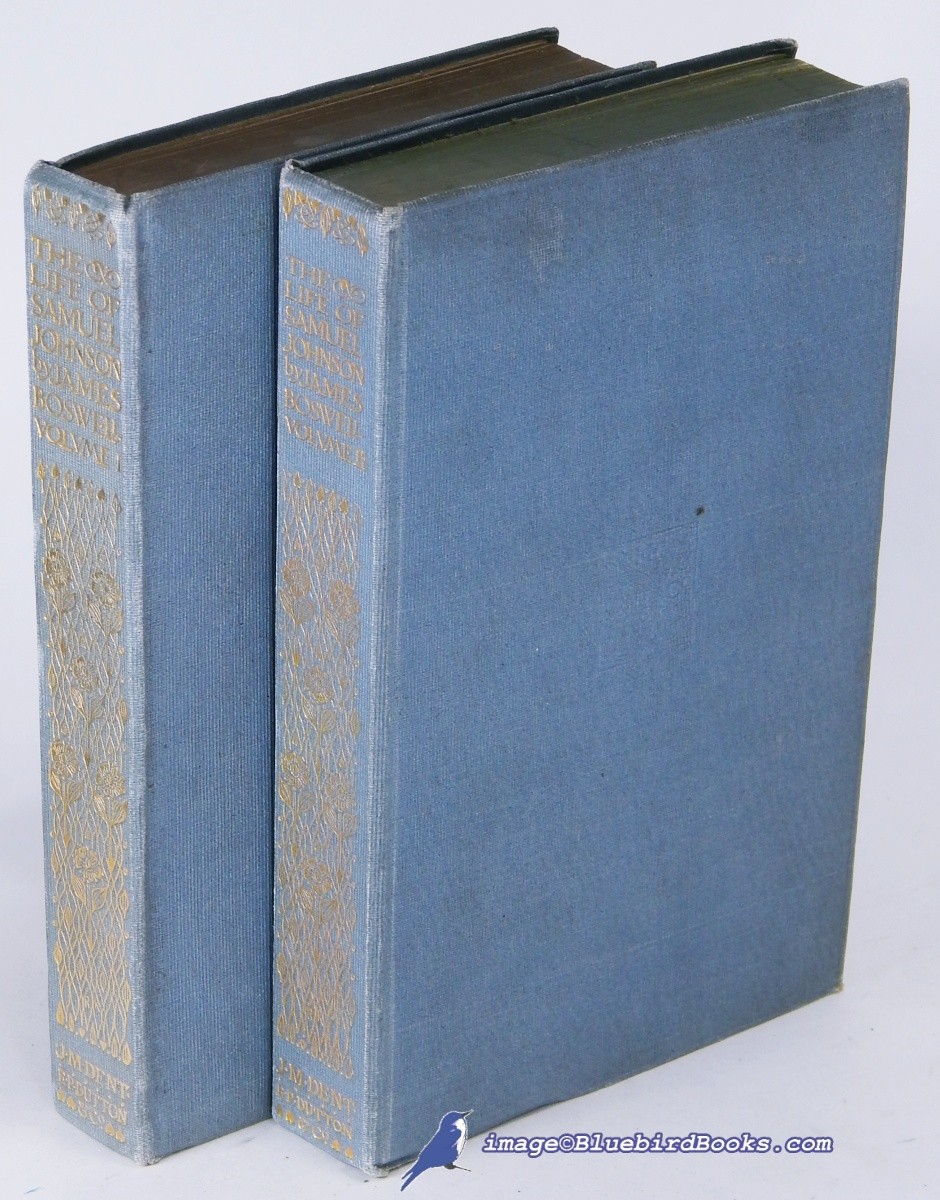 The Life of Samuel Johnson LL.D., Complete Two-volume set; (Everyman's Library #1 & 2)