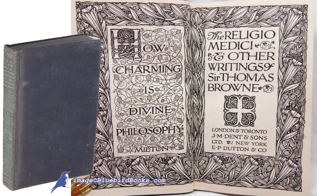 Image for The Religio Medici and Other Writings; (Everyman's Library #92) The Religio Medici and Other Writings; (Everyman's Library #92)