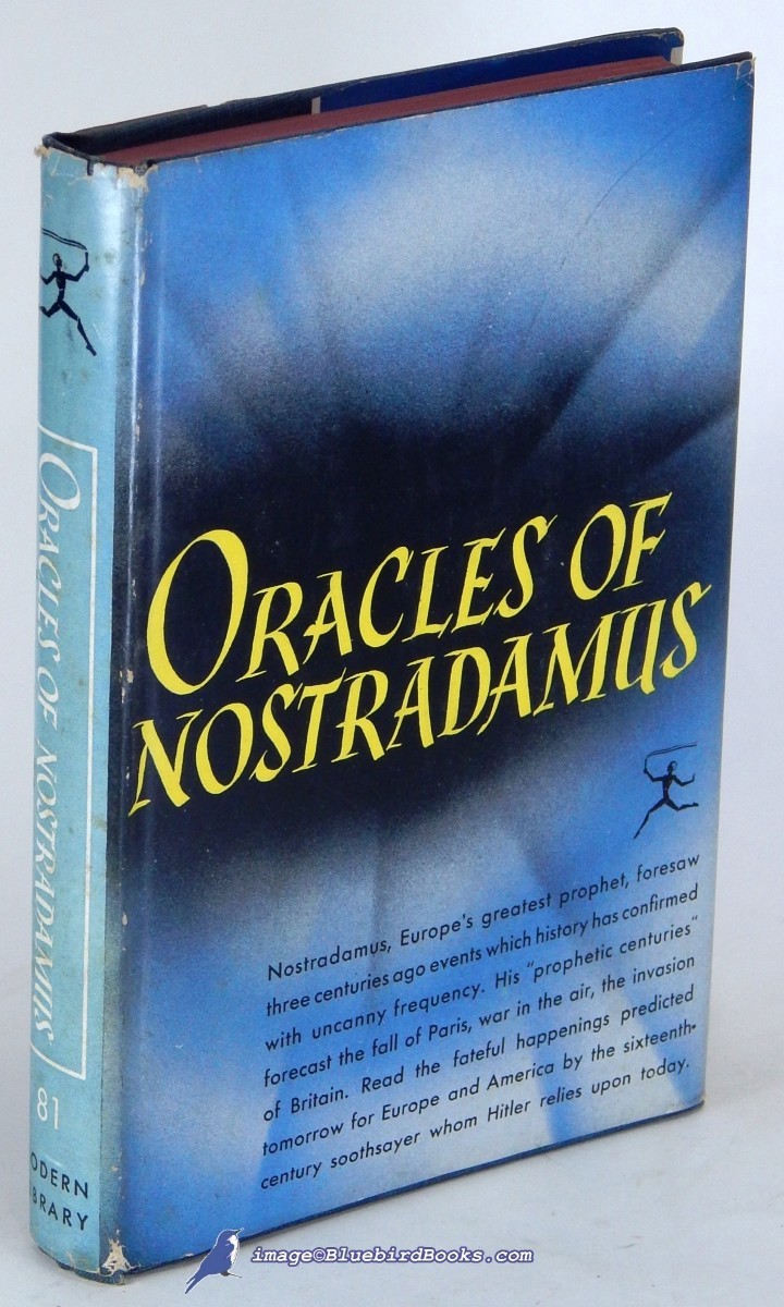 Image for Oracles of Nostradamus; (Modern Library #81.3) Oracles of Nostradamus; (Modern Library #81.3)