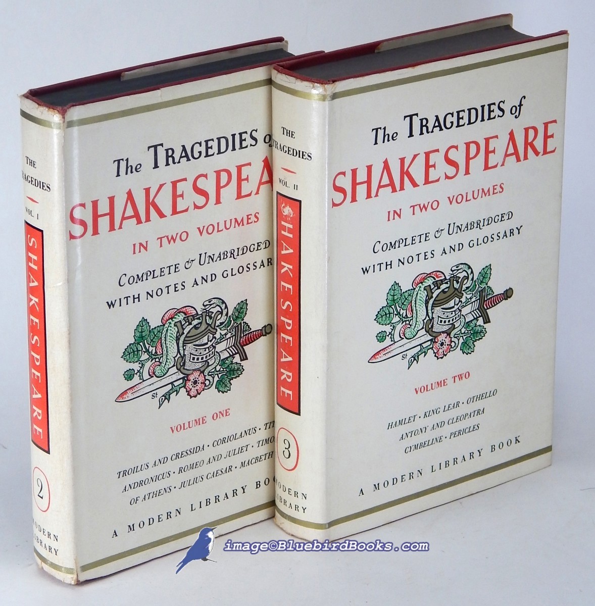 Image for The Tragedies of Shakespeare in Two Volumes, Volumes One and Two; (Modern Library #2.7 & 3.6) The Tragedies of Shakespeare in Two Volumes, Volumes One and Two; (Modern Library #2.7 & 3.6)