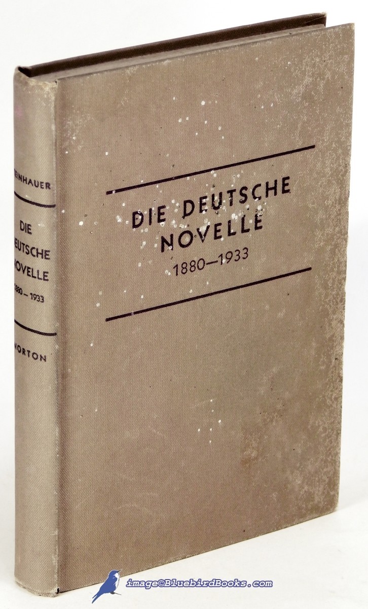 Image for Die Deutsche Novelle 1880 - 1933 Die Deutsche Novelle 1880 - 1933