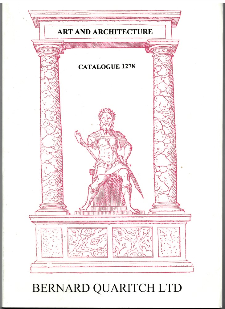 QUARITCH, BERNARD - Art and Architecture. Catalogue 1278