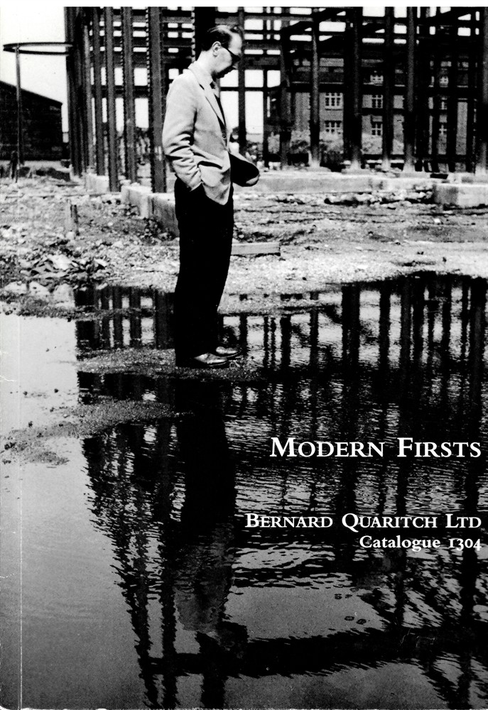BERNARD QUARITCH - Bernard Quaritch. Catalogue 1304. Modern Firsts