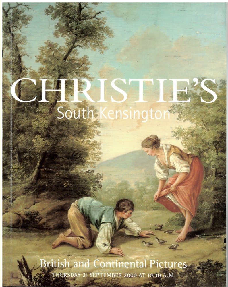 CHRISTIE'S SOUTH KENSINGTON - British and Continental Pictures. Thursday 21 September 2000