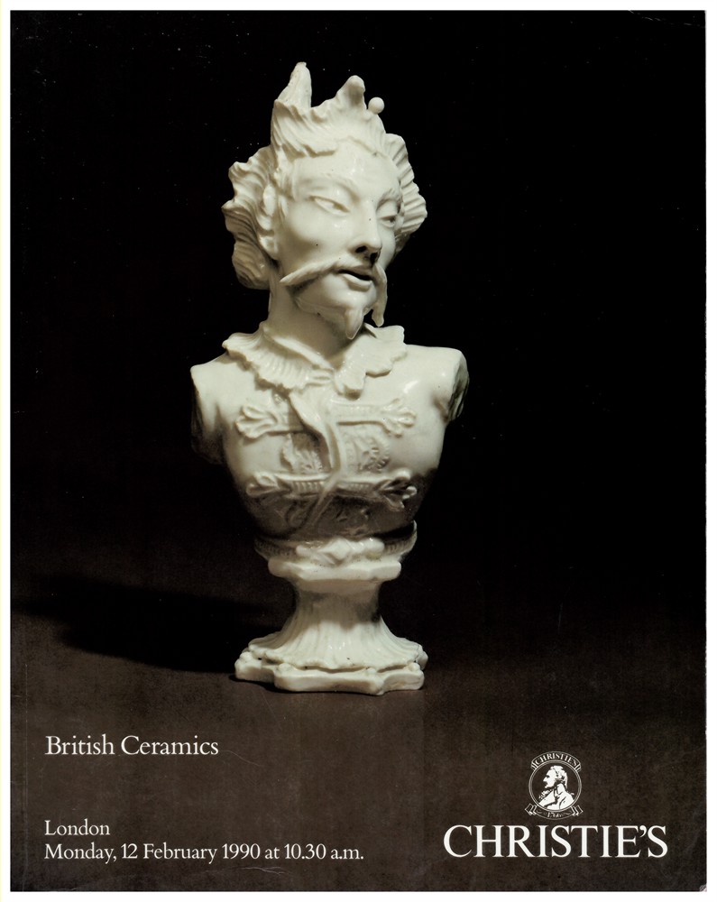 CHRISTIE'S - British Ceramics. The Properties of L.A. Compton, Esq. P.W. Crowe, Esq. Mr. . Raymond Yarbrough and from Various Sources. Monday 12 February 1990