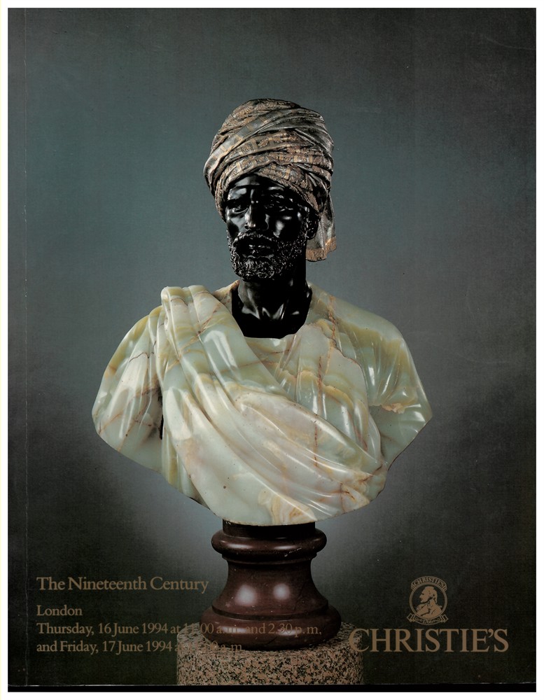CHRISTIE'S - The Nineteenth Century. The Properties of the Late Lady Margaret Illingworth, the Late Mrs. Frances Coventry and from Various Sources. Thursday, 16... Friday, 17 June 1994 (Future-5196)