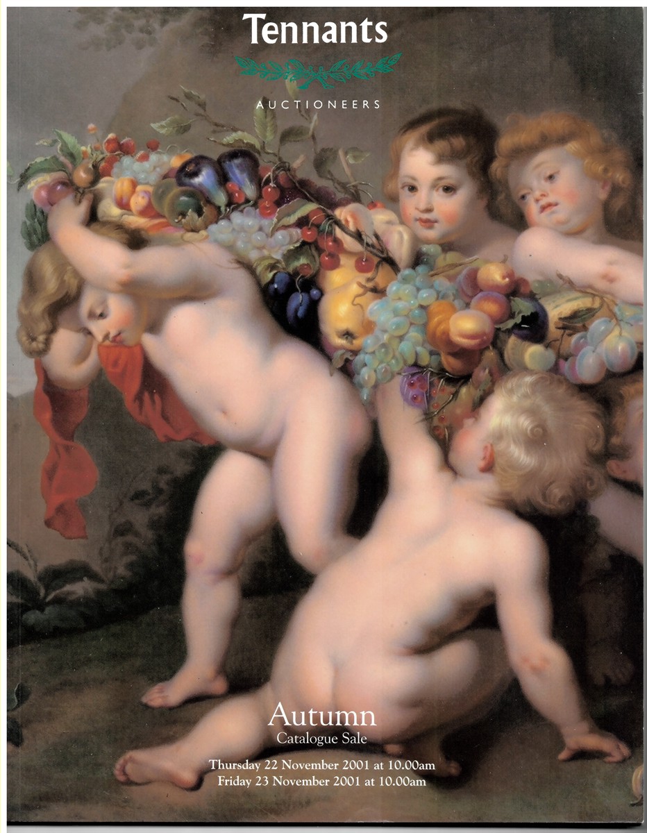 TENNANTS AUCTIONEERS - Autumn Catalogue Sale at the Auction Centre, Leyburn, North Yorkshire Including on Instructions from the Viscountess Whitelaw the Most Valuable Selected Residual Contents of Ennim, Penrith, Cumbria. The Valuable Selected Residual Contents of Deans Green H