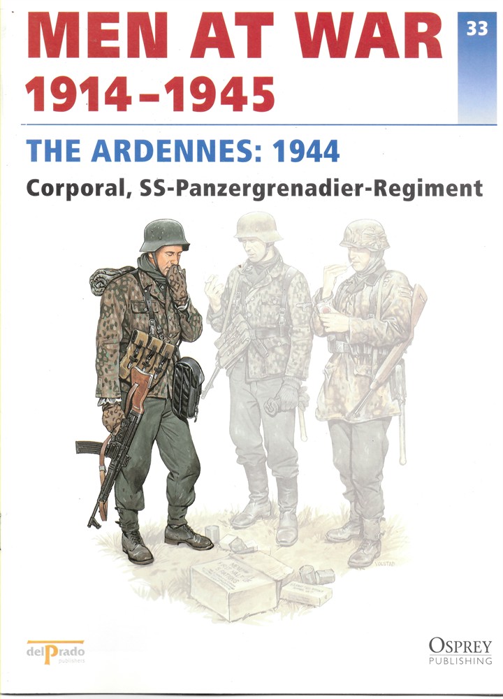DEL PRADO - Men at War 1914-1945. The Lead Soldier Collection. 33. The Ardennes: 1944. Corporal, Ss-Panzergrenadier-Regiment