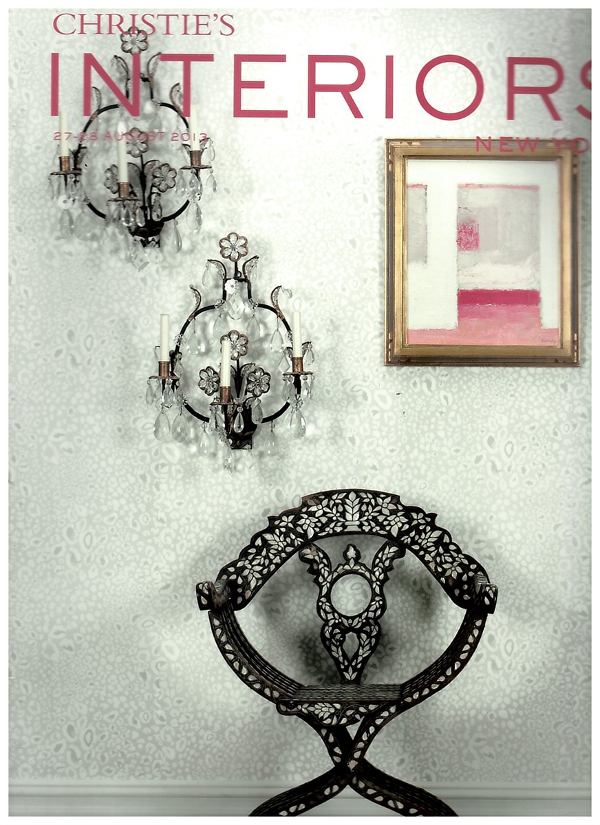 CHRISTIE'S - Christie's Interiors New York. 27-28 August 2013