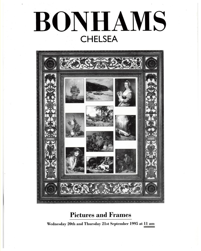 BONHAMS CHELSEA - Pictures and Frames. Wednesday 20th and Thursday 21st September 1995